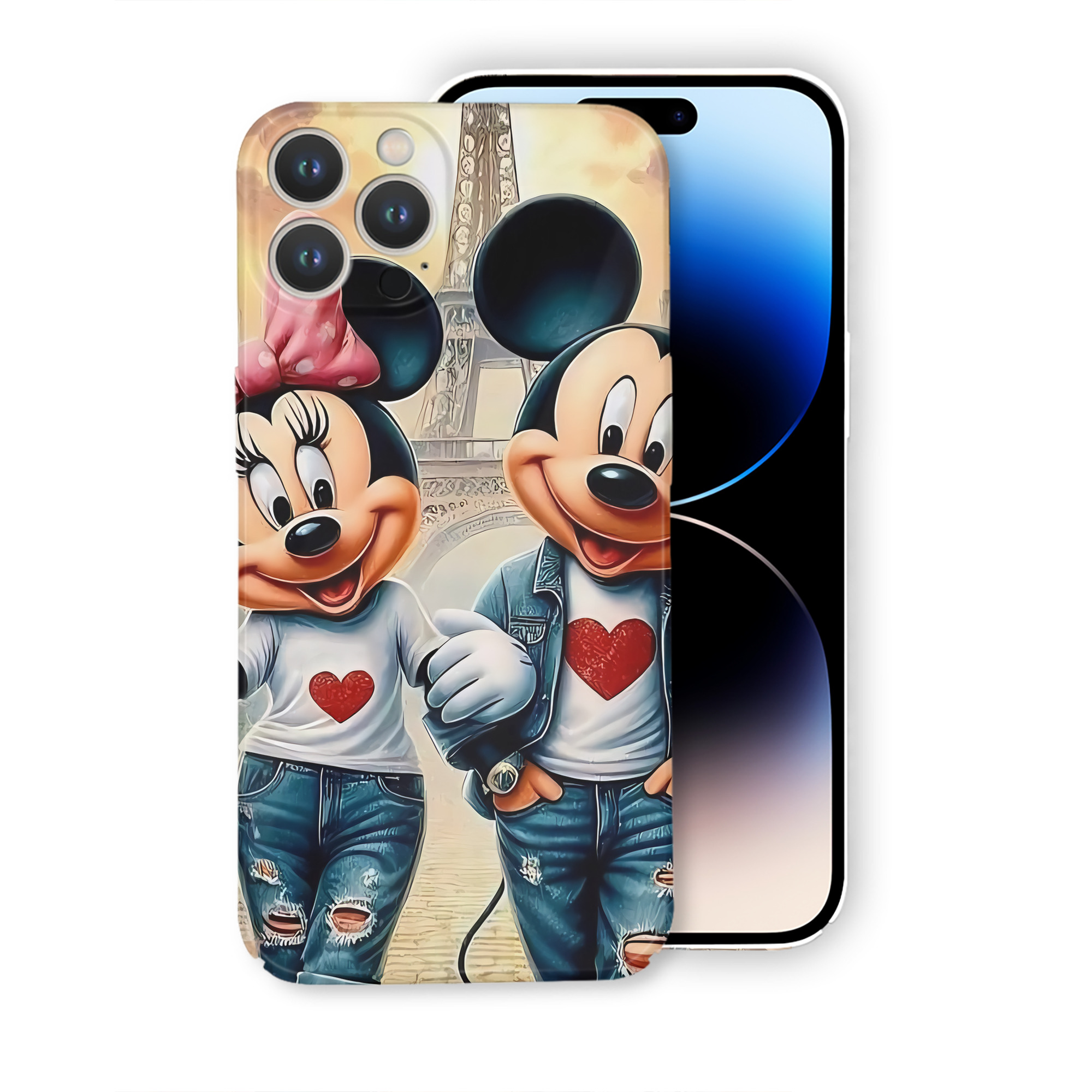 （画像用） ミッキーマウス Mickey Mouse 【iPhone 14シリーズ対応】ハードケース
